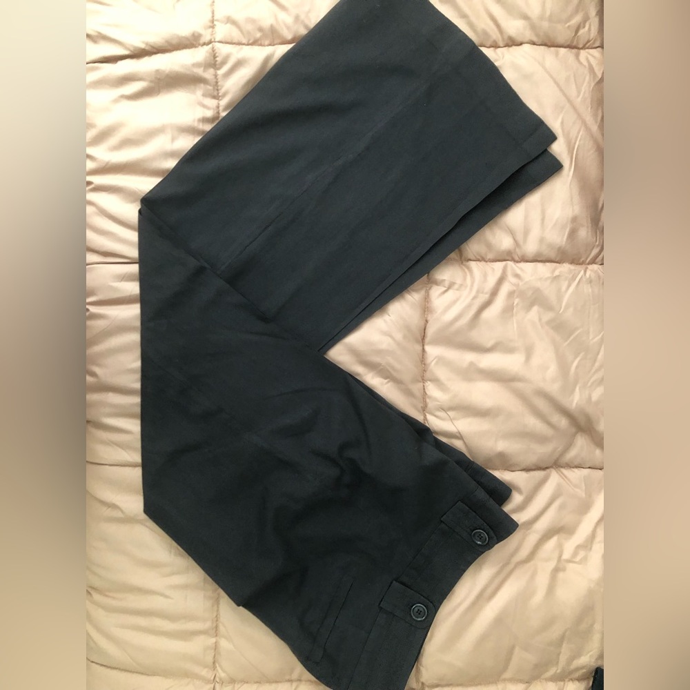 Banana republic Martin fit stretch size 8 brown work pants wide leg